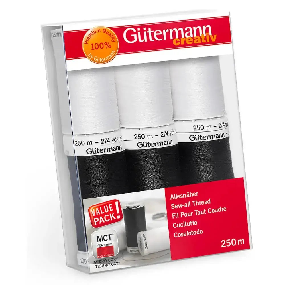 Gutermann Setje 6x250m-Fournituren.nl