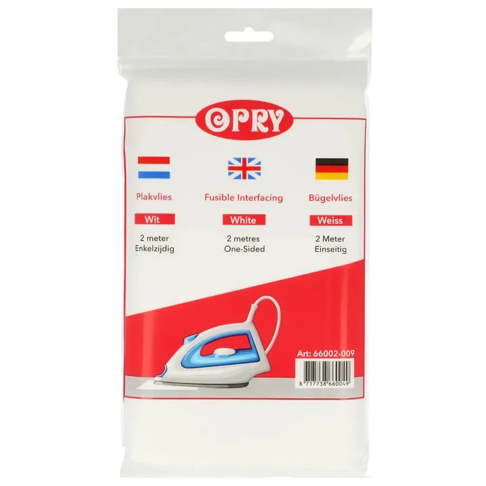 Opry Plakvlies 2mtr (nieuw!)-Fournituren.nl