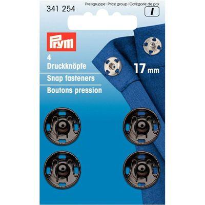 prym opnaaibaredrukkers zwart17mm-Fournituren.nl